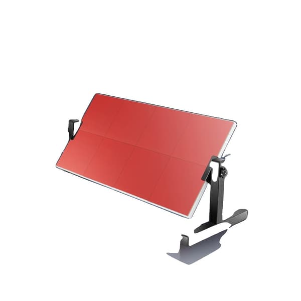 Bordtennis Rebound Board, Justerbar Højde og Vinkel, Hurtig Samling, Holdbart Design