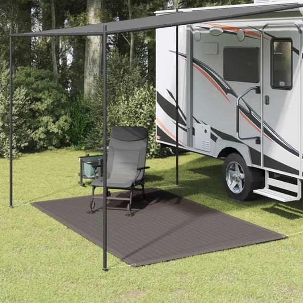 vidaXL Tältmatta 250x200 cm antracit