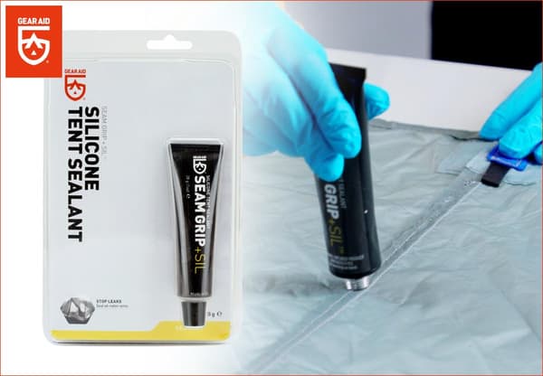 GEAR AID SEAM GRIP+ SILICONE 28 gram,  sömtätning för tält av silkon och nylon