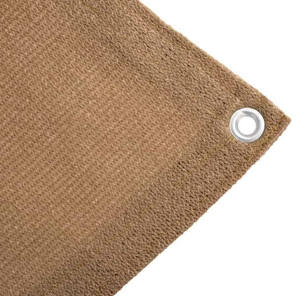 vidaXL Teltteppe 250x250 cm gråbrun