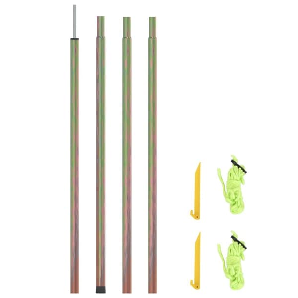 vidaXL Solseilstang 250 cm galvanisert stål