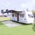 Miniatyrbilde 5 av 6: vidaXL Teltteppe 200x1000 cm hvit