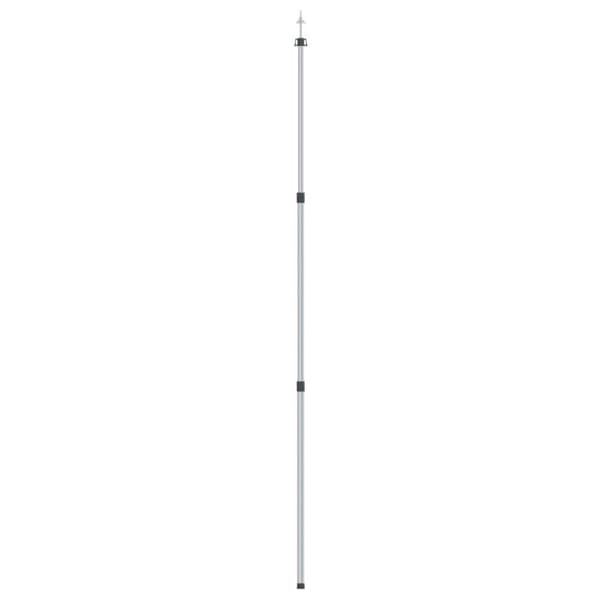 vidaXL Teleskopiske presenningstenger 102-260 cm aluminium