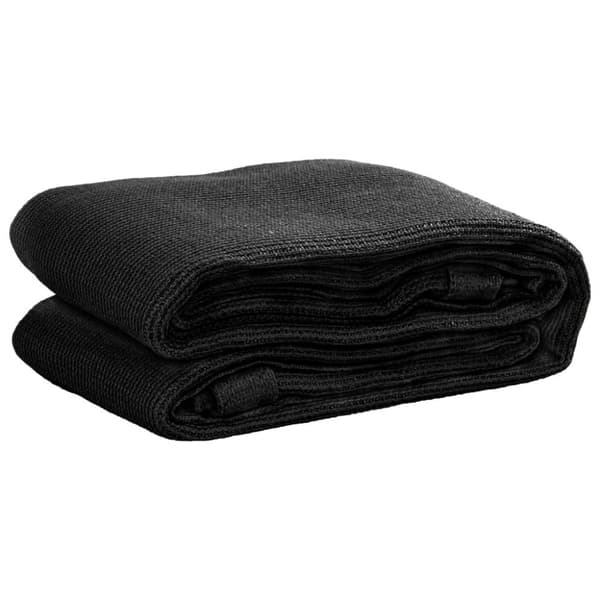 vidaXL Teltteppe 200x200 cm svart
