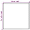 Pikkukuva 9 / 9: vidaXL Telttamatto 200x200 cm beige