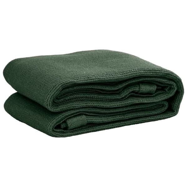 vidaXL Telttamatto 200x200 cm tummanvihreä