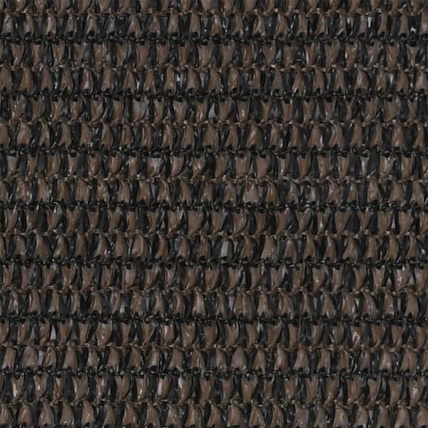 vidaXL telttæppe 200x400 cm brun