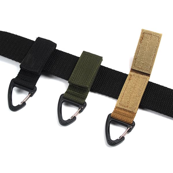 Slittålig Taktisk Nyckelkrok Ryggsäck Webbing MOLLE