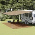Pikkukuva 2 / 9: vidaXL Telttamatto taupe 400x800 cm HDPE