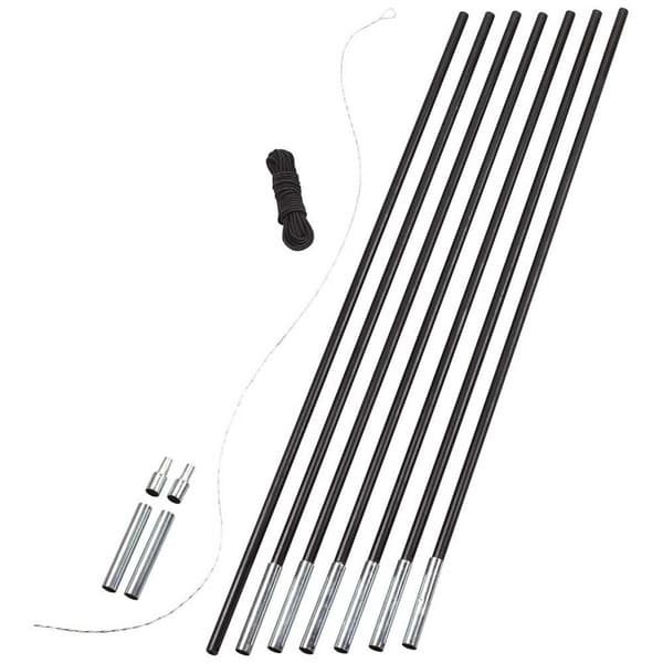 Easycamp Pole Diy Set 12.5 Mm Svart