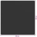 Pikkukuva 4 / 4: Telttamatto 250x250 cm antrasiitti HDPE