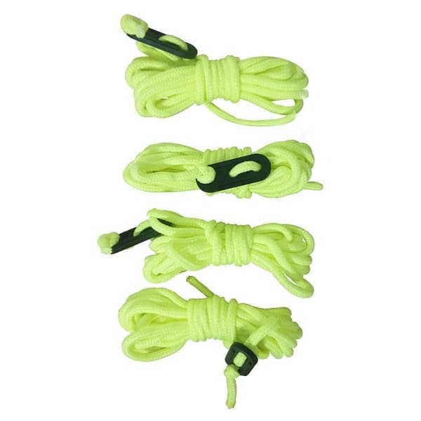 Regatta Replacemt Guy Rope (Pack of 4) Fluro Yellow One Size