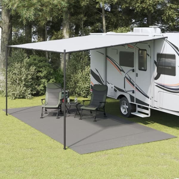 vidaXL Telt teppe antrasitt 6x3 m