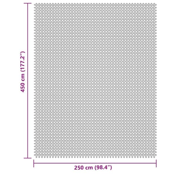 vidaXL Telttamatto kerma 4,5x2,5 m