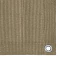 Pikkukuva 4 / 5: vidaXL Telttamatto taupe 400x800 cm HDPE -  Telttailutarvikkeet