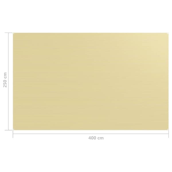 Telttamatto 250x400 cm beige
