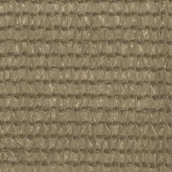 telttæppe 250x200 cm gråbrun