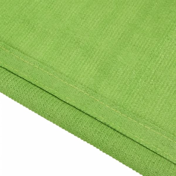 vidaXL Teltteppe lysegrønn 250x450 cm HDPE