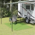 Miniatyrbillede 2 af 9: vidaXL telttæppe 250x200 cm HDPE lysegrøn