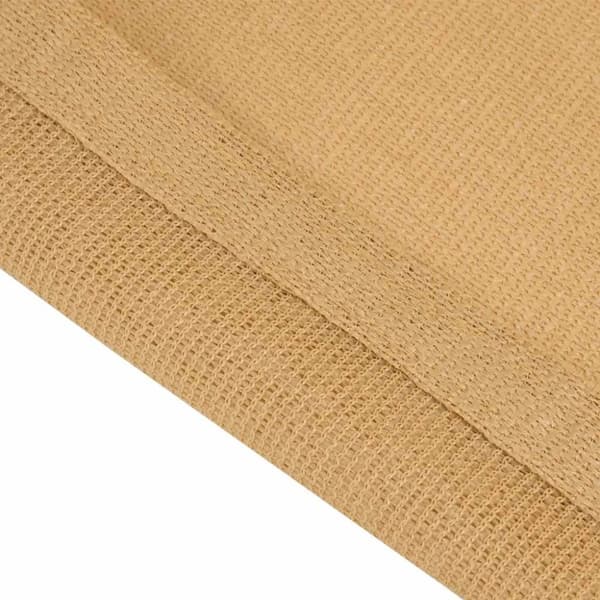 vidaXL Teltteppe sand 300x400 cm HDPE