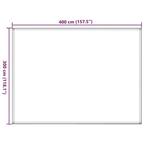 vidaXL Telttamatto hiekka 300x400 cm HDPE