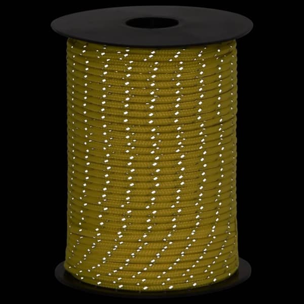 vidaXL Tältlina med reflekterande remsor och fästen 50 m 3 mm