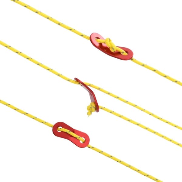 vidaXL Tältlina med reflekterande remsor och fästen 50 m 3 mm