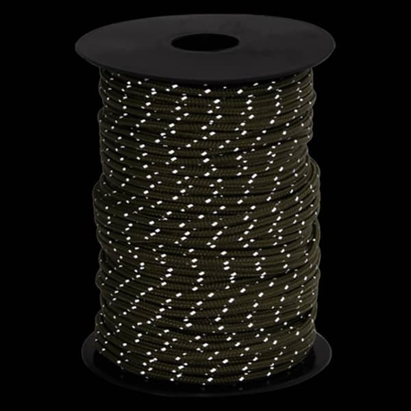 vidaXL Tältlina med reflekterande remsor och fästen 50 m 3 mm
