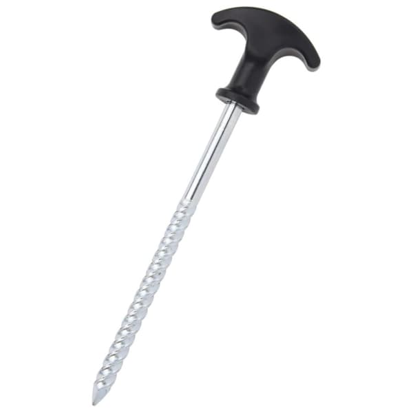 vidaXL Teltplugger 12 stk 17 cm Ø7 mm galvanisert stål