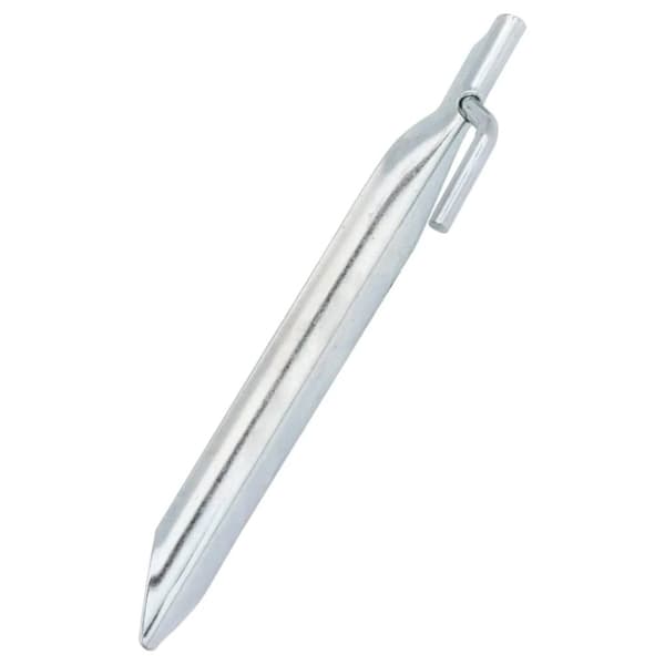 vidaXL Telttatapit 24 kpl V-muotoiset 17 cm Ø20 mm galvanoitu teräs
