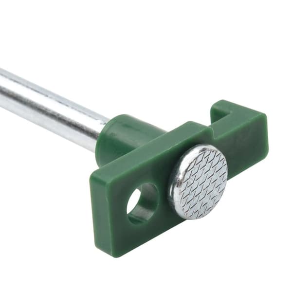 vidaXL Telttatapit 24 kpl 25 cm 7 mm galvanoitu teräs ja PP