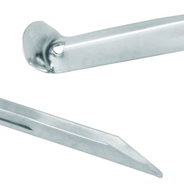 vidaXL Telttatapit 24 kpl 17 cm Ø20 mm galvanoitu teräs