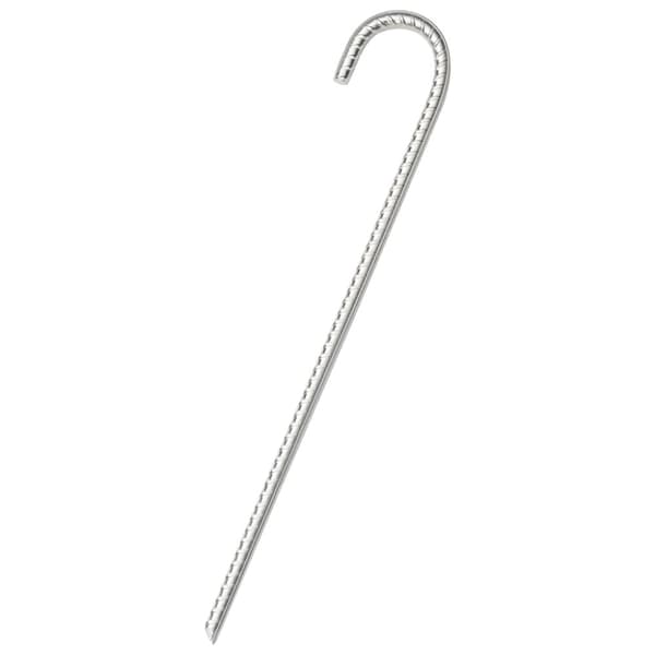 vidaXL Tältpinnar 12 st 37 cm Ø10 mm galvaniserat stål