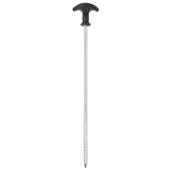 vidaXL Telttatapit 12 kpl 30 cm Ø7 mm galvanoitu teräs