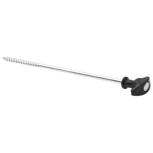 vidaXL Telttatapit 12 kpl 30 cm Ø7 mm galvanoitu teräs