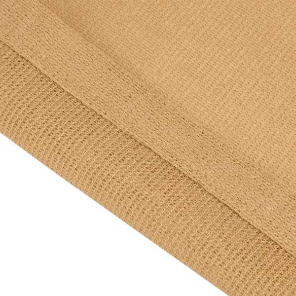 vidaXL Tältmatta sandfärgat 250x300 cm HDPE