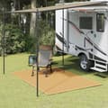 Miniatyrbilde 2 av 9: vidaXL Tältmatta sandfärgat 200x300 cm HDPE