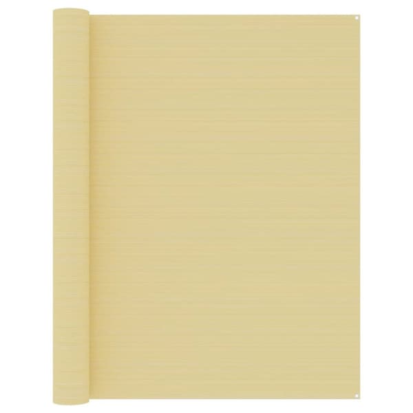 telttæppe 250x300 cm beige