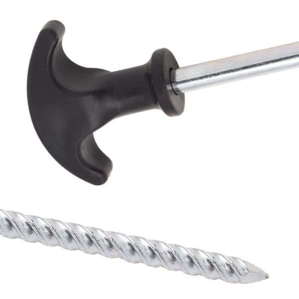 teltpløkker 24 stk. 17 cm Ø7 mm galvaniseret stål