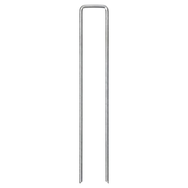 Markpinne U-format 25 st 20x4 cm galvaniserat stål