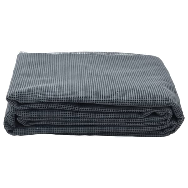 Campingmatta antracit 3x3 m