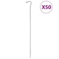 Pikkukuva 1 / 5: Telttatapit 50 kpl 30 cm Ø7 mm galvanoitu teräs