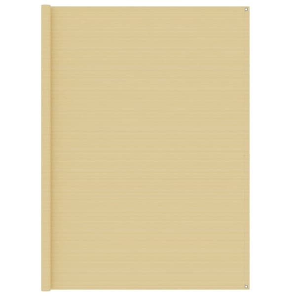 Tältmatta beige 250x250 cm HDPE