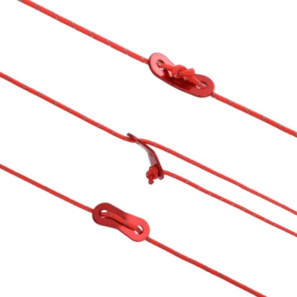 Tältlina med reflekterande remsor och fästen 50 m 3 mm
