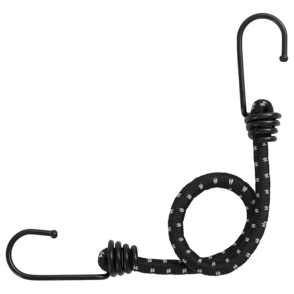 elastiksnore 50 stk. med refleksstriber og kroge 38 cm