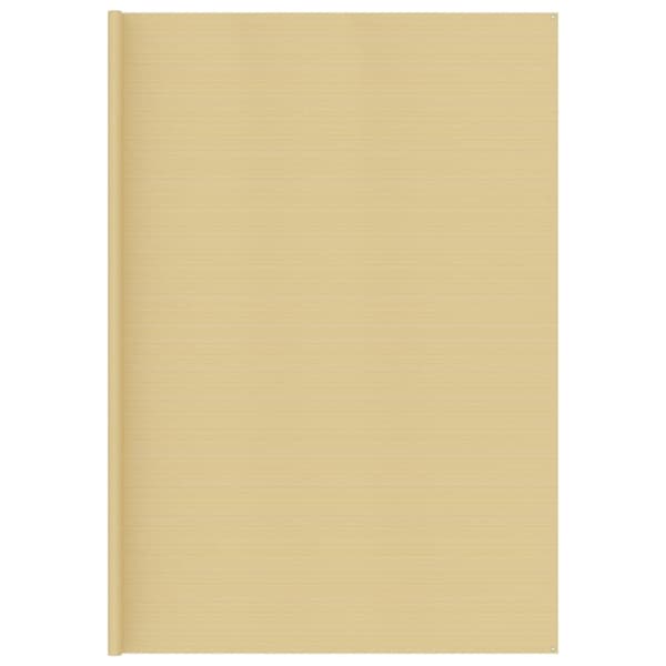 telttæppe 400x800 cm HDPE beige
