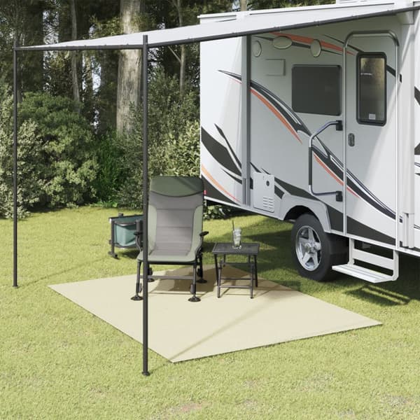 Campingmatta gräddvit 2,5x2 m