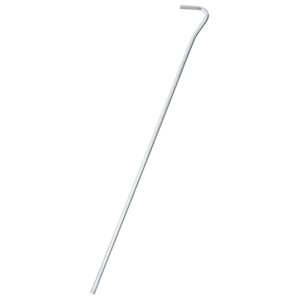 Tältpinnar 25 st 30 cm Ø5 mm galvaniserat stål