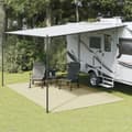 Miniatyrbild 1 av 2: Campingmatta gräddvit 5x3 m