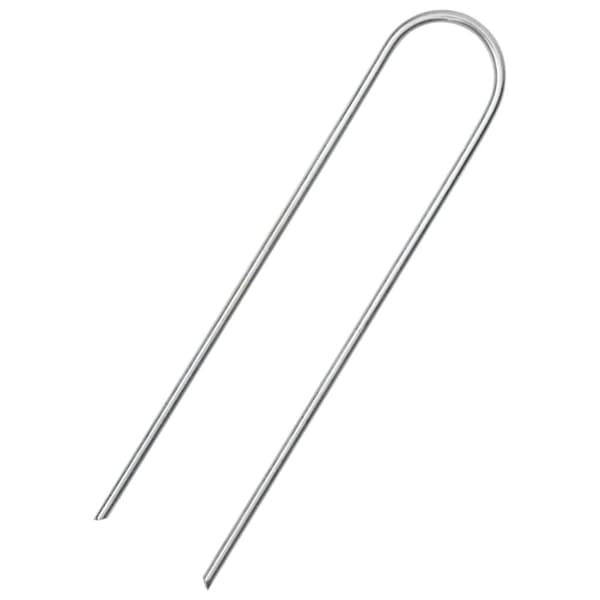 Markpinne U-format 25 st 15x3,5 cm galvaniserat stål